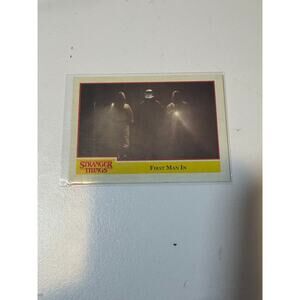 First Man In 2018 Topps Stranger Things Season One trading card #54 season 1